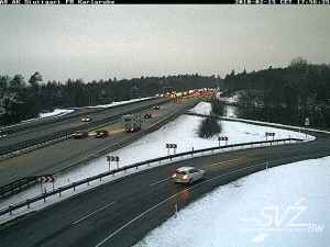 A 8 AK Stuttgart Blickrichtung Karlsruhe 15.02.2010 18:05